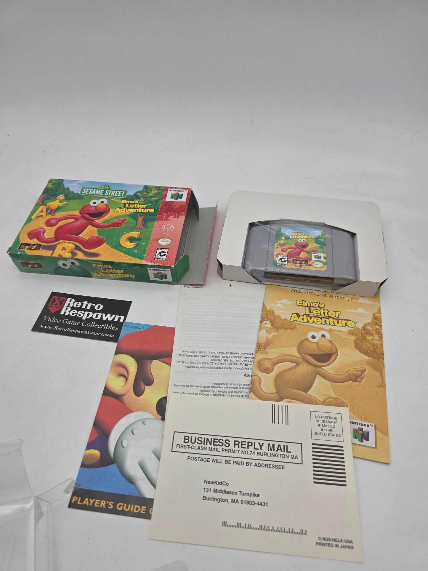 Elmo's Letter Adventure - Nintendo 64 (Complete)
