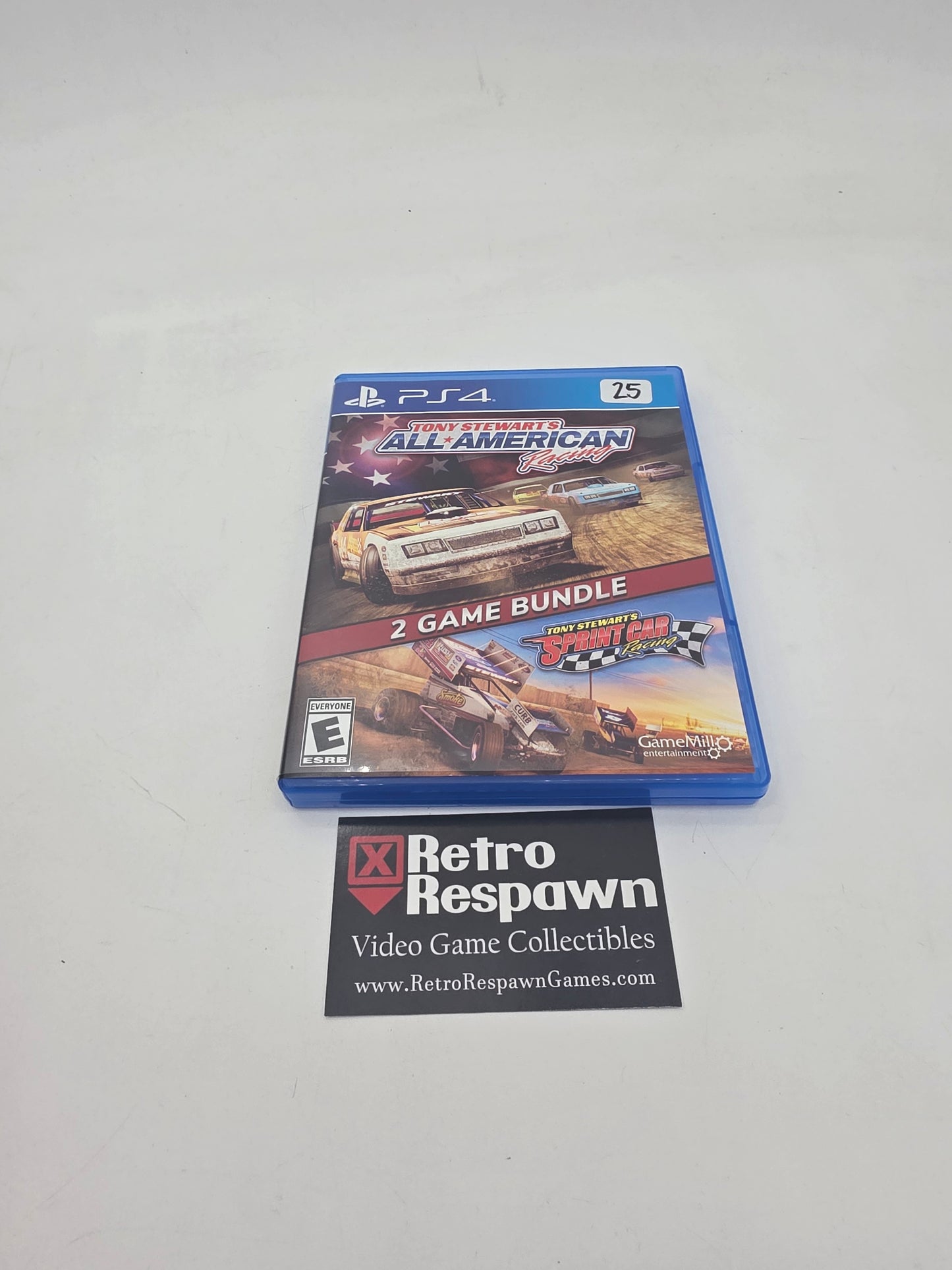 Tony Stewart's All American Racing 2 Game Bundle - Playstation 4 (Complete)