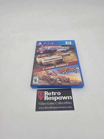 Tony Stewart's All American Racing 2 Game Bundle - Playstation 4 (Complete)