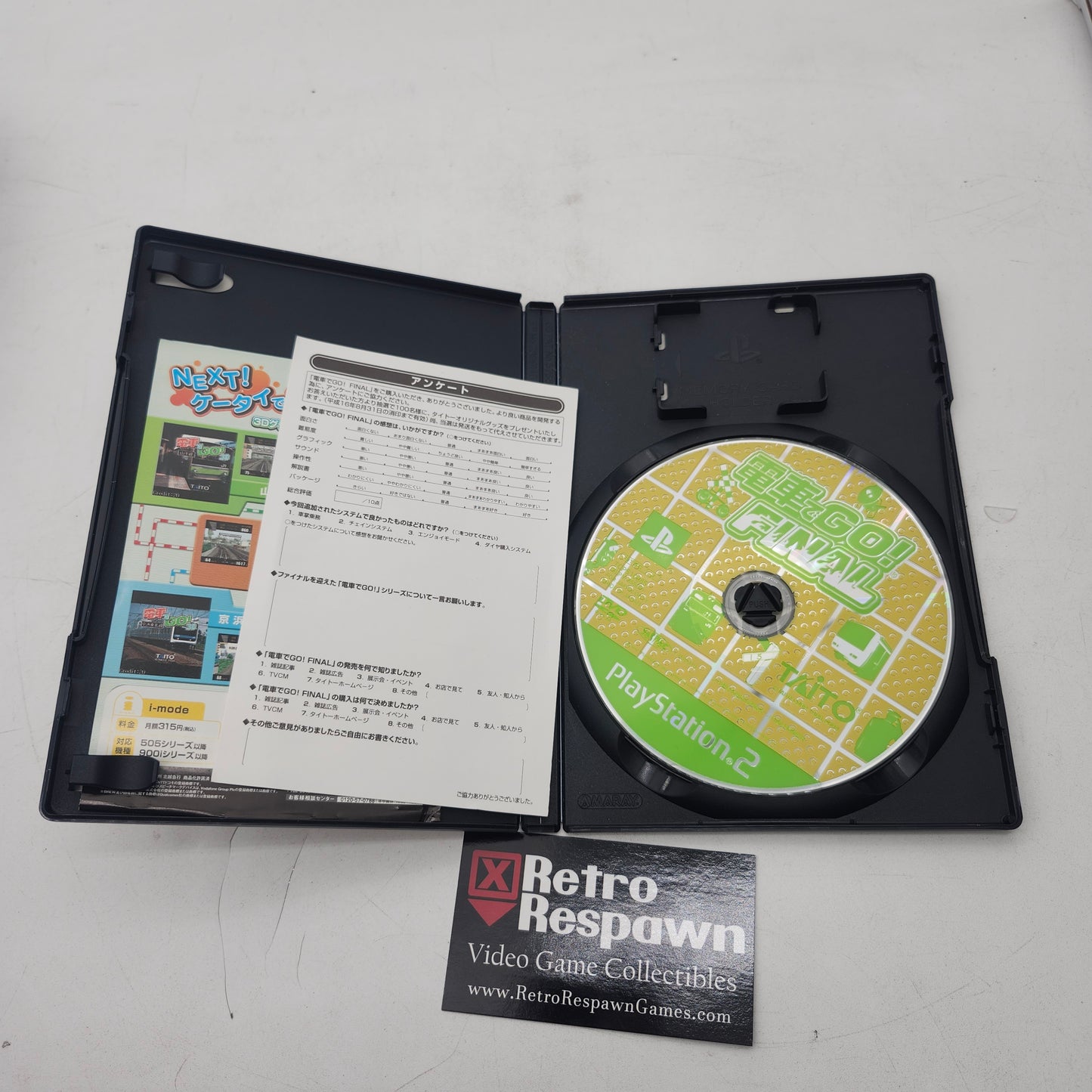 Densha De Go! Final - JP Playstation 2 (Missing Manual)