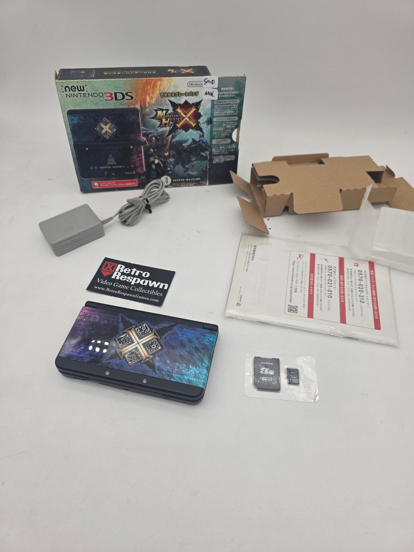 Modded Monster Hunter X New Nintendo 3DS - JP Nintendo 3DS (Complete)