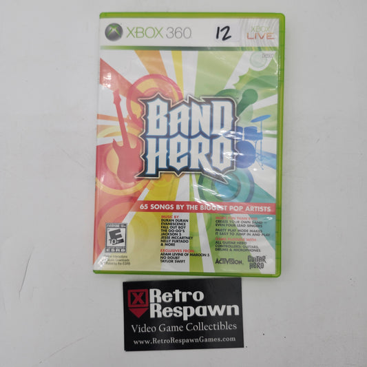 Band Hero - Xbox 360 (Complete)