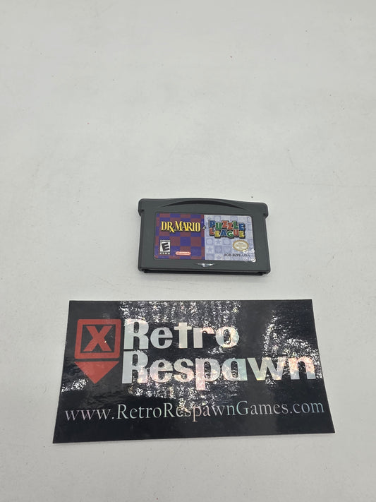 Dr. Mario / Puzzle League - GameBoy Advance (Game Only)