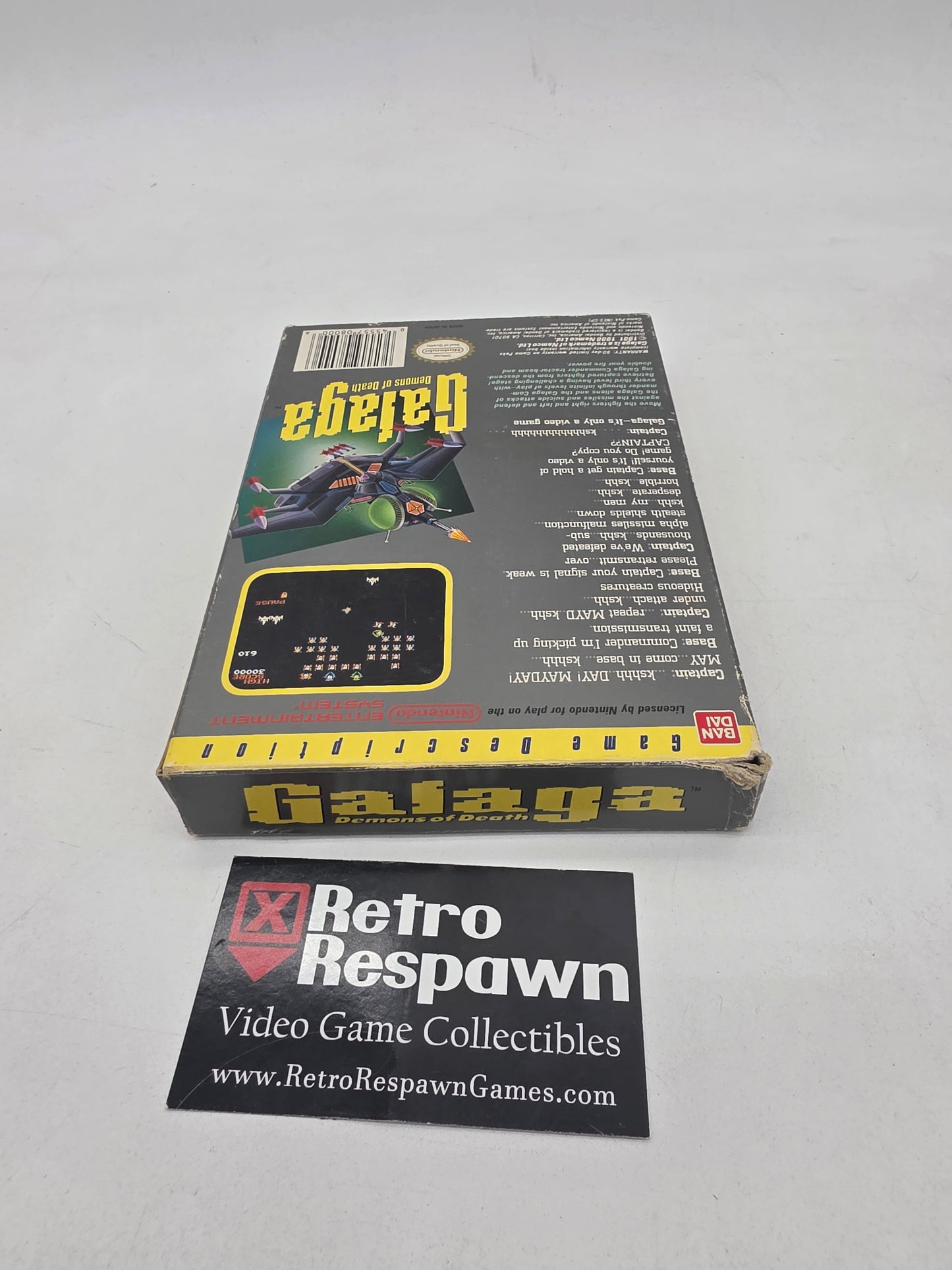 Galaga: Demons of Death - NES (Complete)