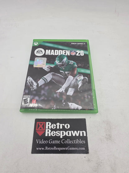 Madden 26 - Xbox Series X (Complete)