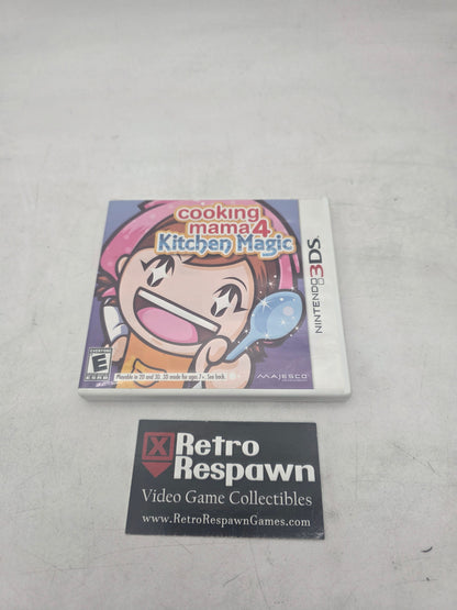 Cooking Mama 4: Kitchen Magic - Nintendo 3DS (Complete)
