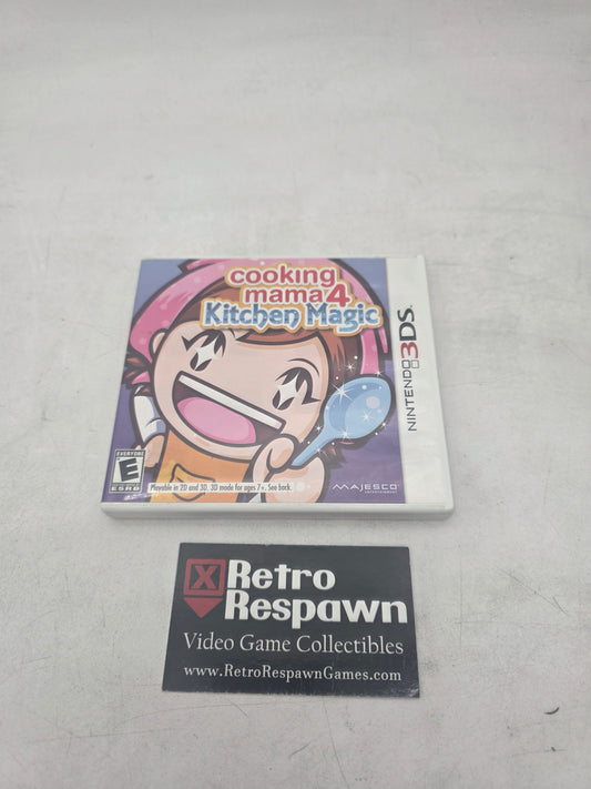 Cooking Mama 4: Kitchen Magic - Nintendo 3DS (Complete)