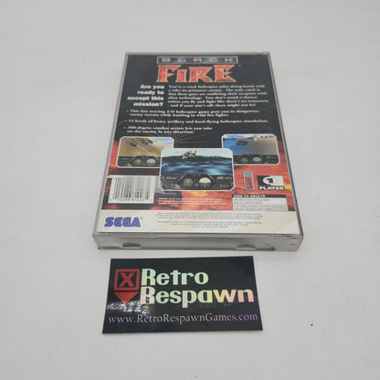 Black Fire - Sega Saturn (Complete)