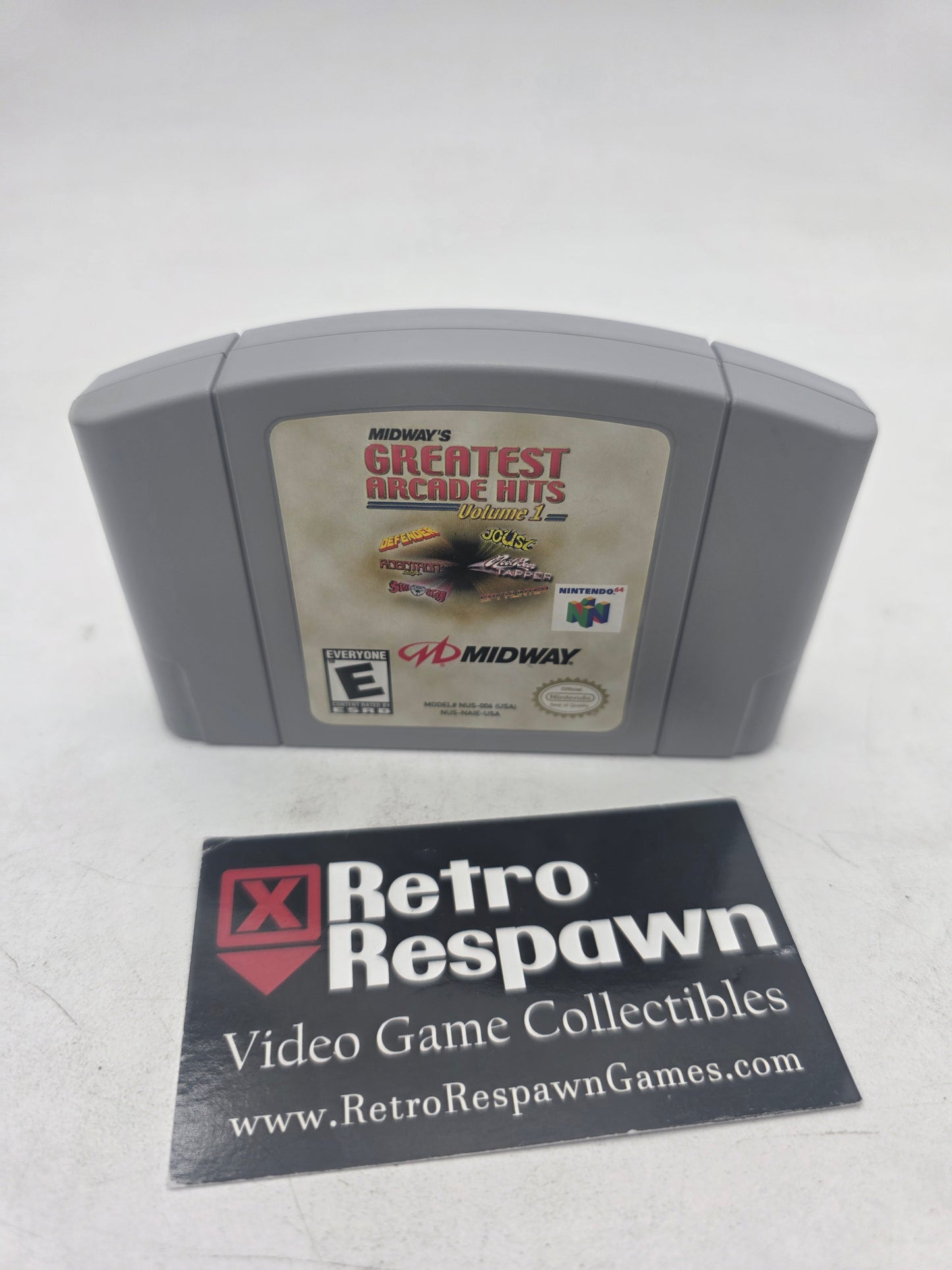 Midway's Greatest Arcade Hits Vol 1 - Nintendo 64 (Game Only)