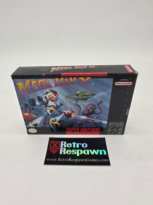 Mega Man X - Super Nintendo (Complete)