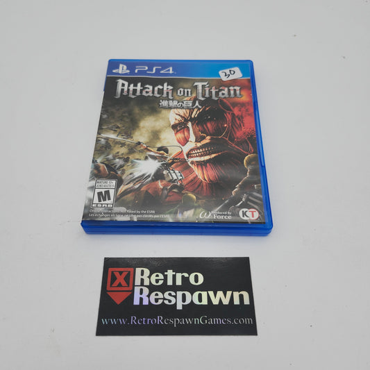 Attack on Titan - Playstation 4 (Complete)