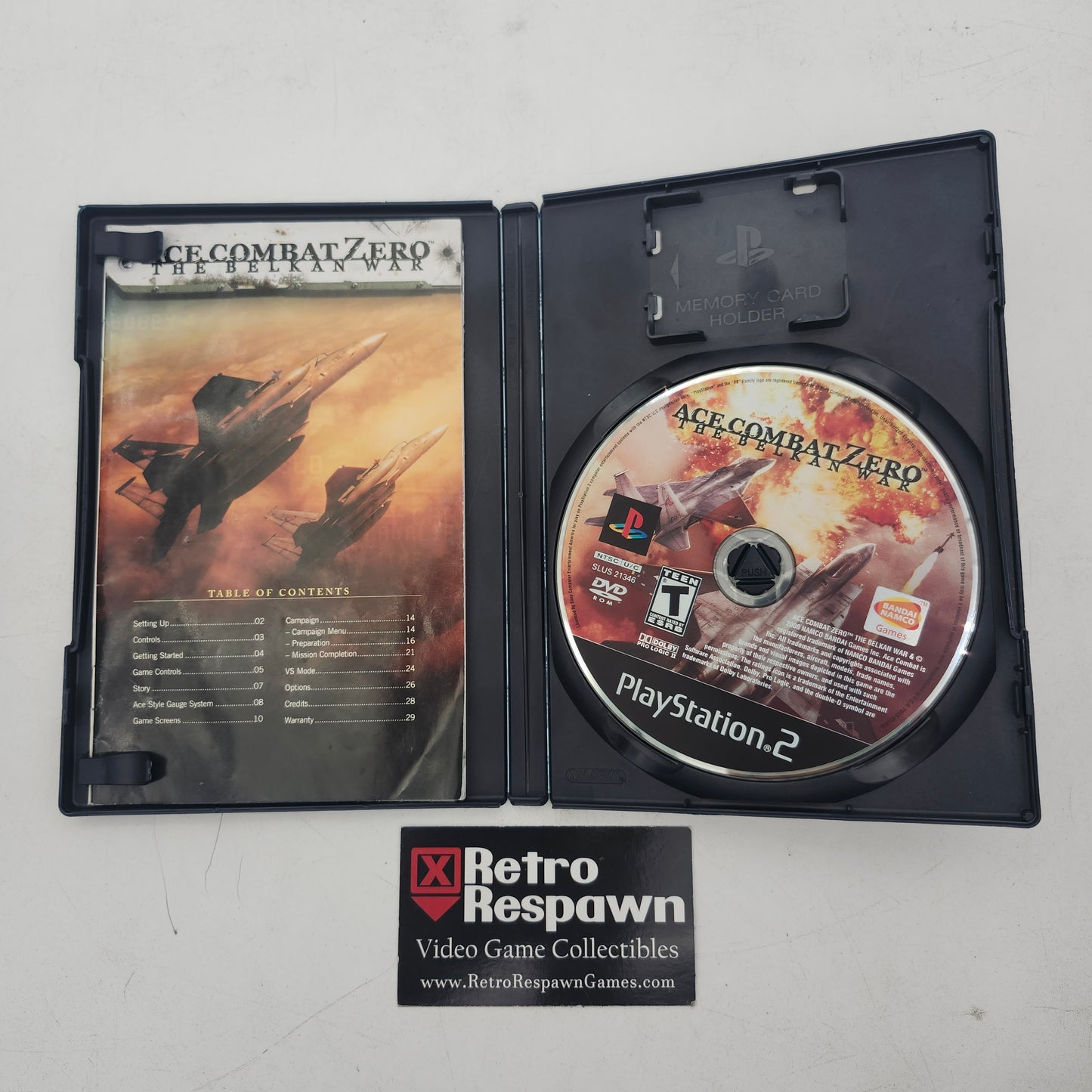 Ace Combat Zero - Playstation 2 (Complete)