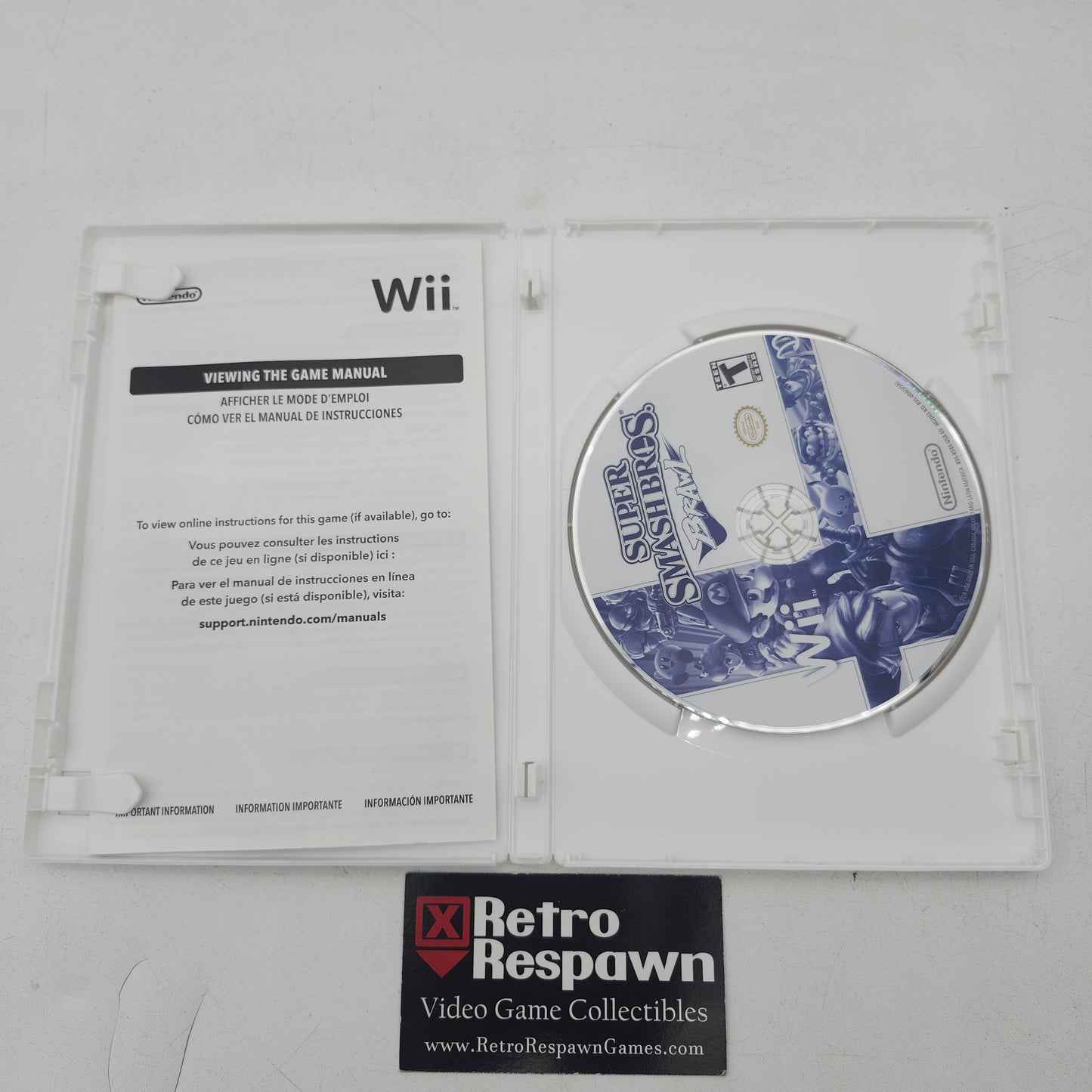 Super Smash Bros. Brawl - Wii (Missing Manual)
