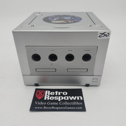 Platinum GameCube System [Pokemon XD: Gale of Darkness Faceplate] - Gamecube (Console+Controller+Wires)