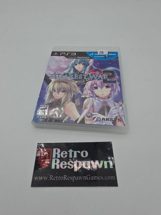 Record of Agarest War 2 - Playstation 3 (Complete)