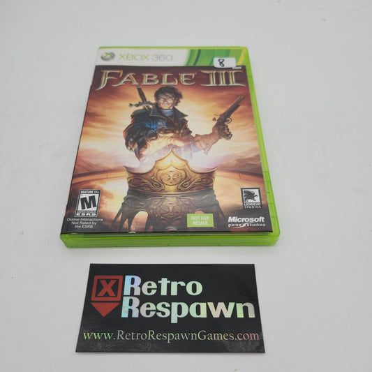 Fable III - Xbox 360 (Complete)