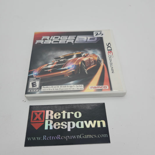 Ridge Racer 3D - Nintendo 3DS (Complete)