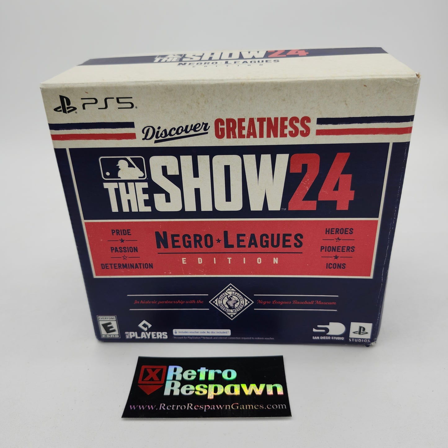 MLB The Show 24 [The Negro Leagues Edition] - Playstation 5 (Open Box/ Codes not used)