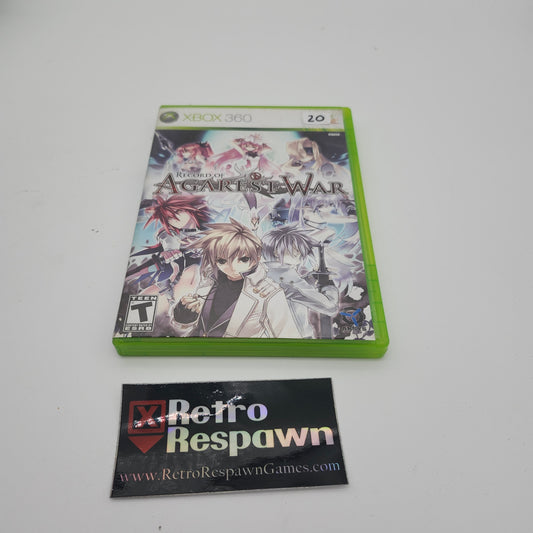 Record of Agarest War - Xbox 360 (Complete)