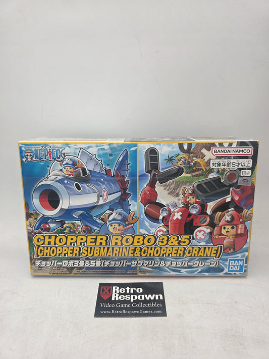 Chopper Robot 3 & 5 Chopper Submarine & Chopper Crane - Figure/Statue (Sealed)
