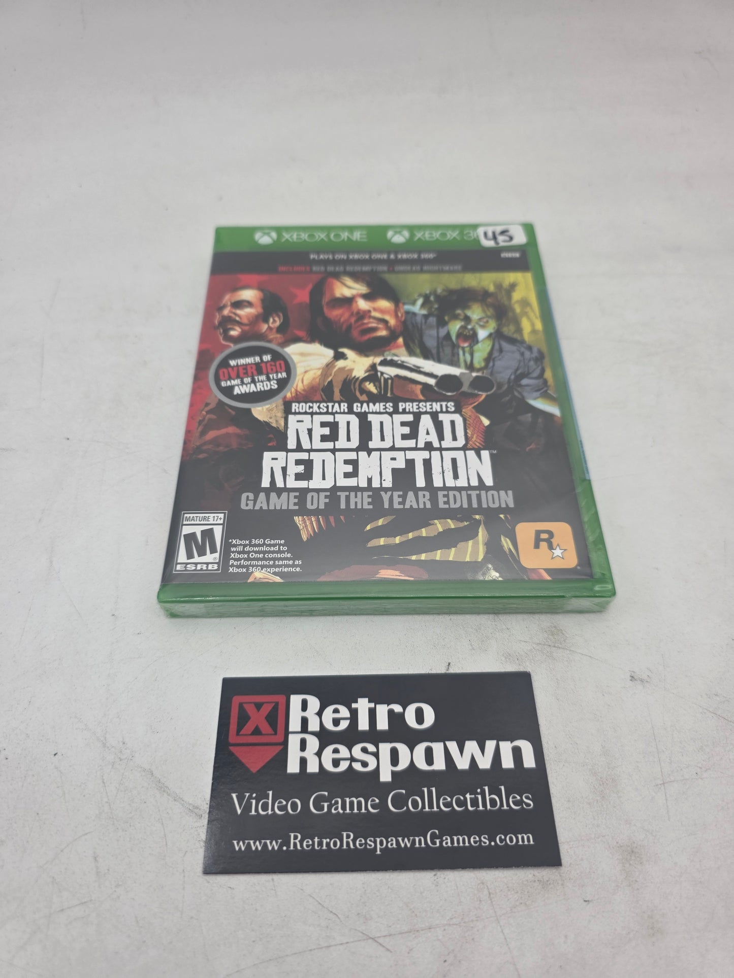 Red Dead Redemption [Game of the Year] - Xbox 360/Xbox One (Sealed)