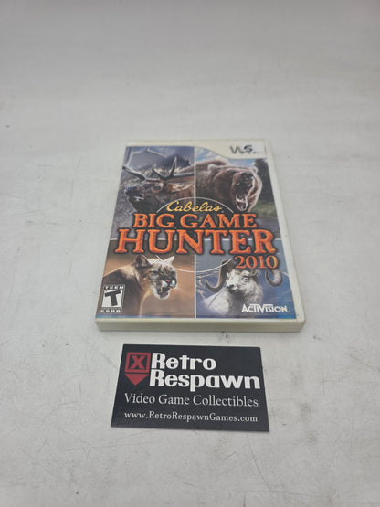 Cabela's Big Game Hunter 2010 - Wii (Complete)