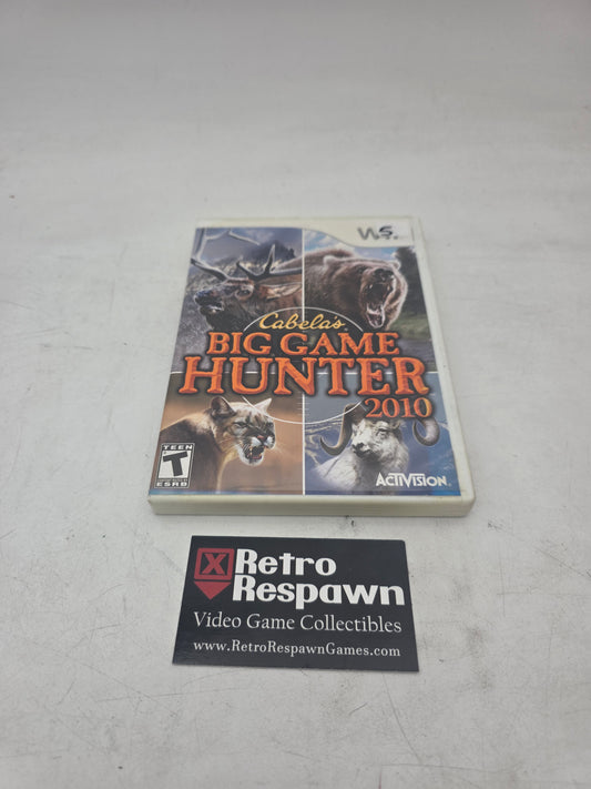 Cabela's Big Game Hunter 2010 - Wii (Complete)