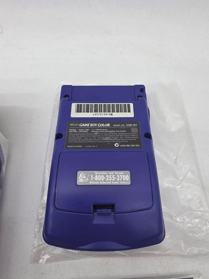 Backlit Game Boy Color Grape - GameBoy Color (Complete)