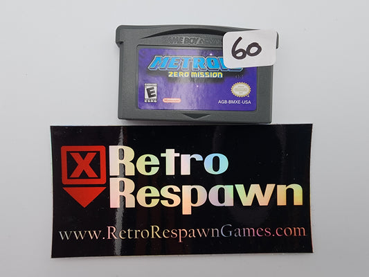 Metroid Zero Mission - GameBoy Advance