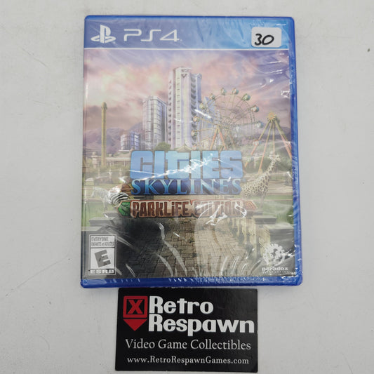 Cities Skylines [Parklife Edition] - Playstation 4 (Sealed)