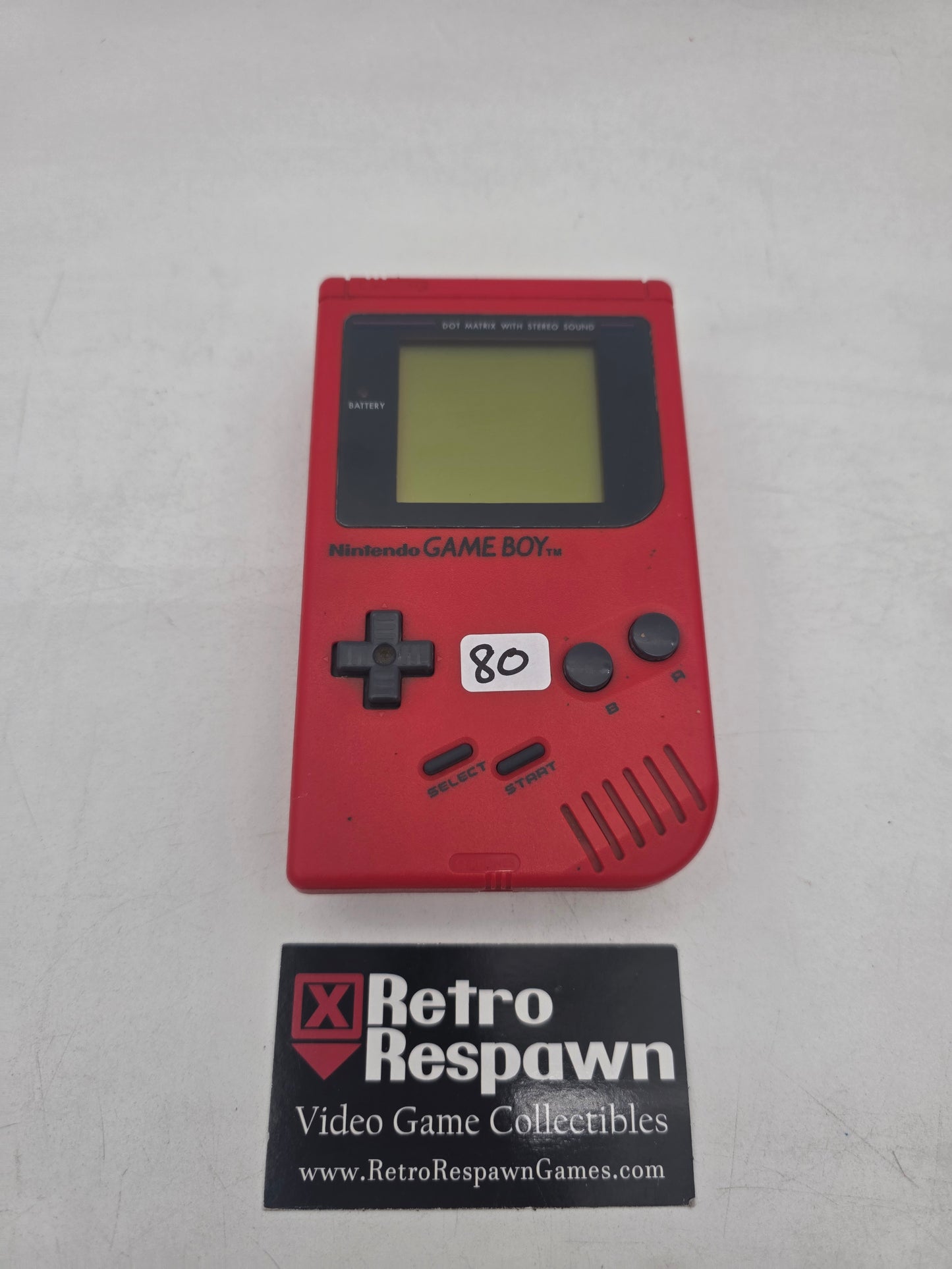 Red Nintendo Game Boy - GameBoy (Just the Console)