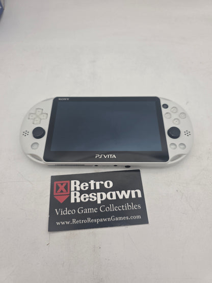 Modded Glacier Whtie PsVita 2000 - JP Playstation Vita (Complete)