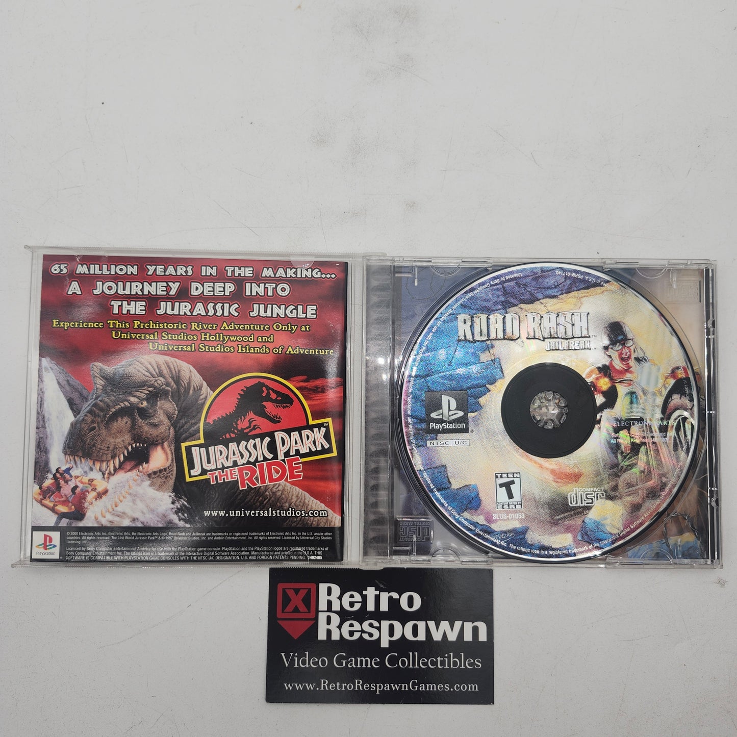 Road Rash Jailbreak - Playstation (Complete)