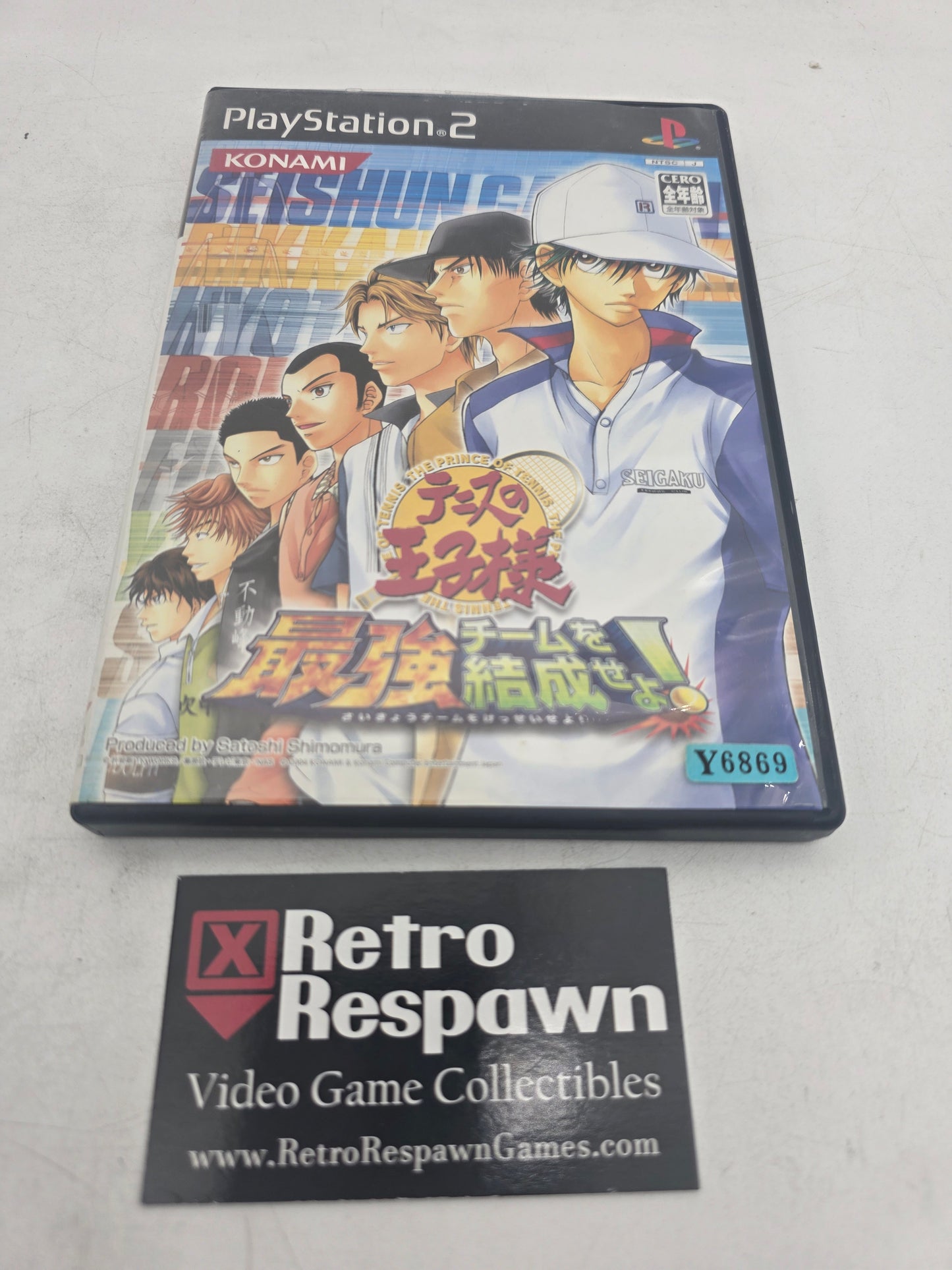 Prince Of Tennis Form The Strongest Team Operation Confirmed - JP Playstation 2 (Complete)