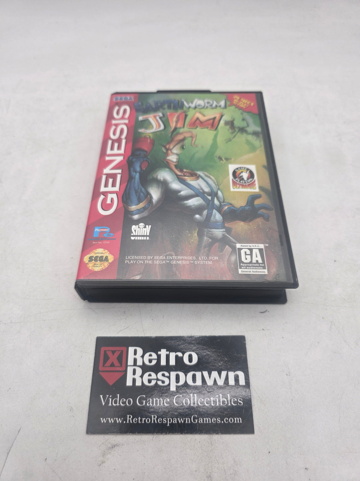 Earthworm Jim - Sega Genesis (Complete)