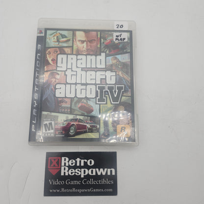 Grand Theft Auto IV - Playstation 3 (Complete)