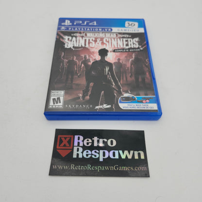 The Walking Dead: Saints and Sinners - Playstation 4 (Complete)