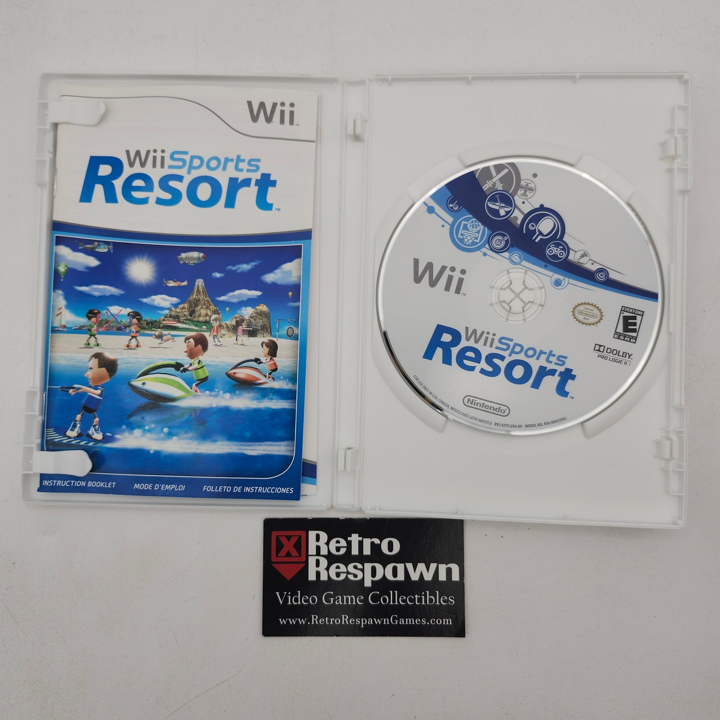 Wii Sports Resort - Wii (Complete)