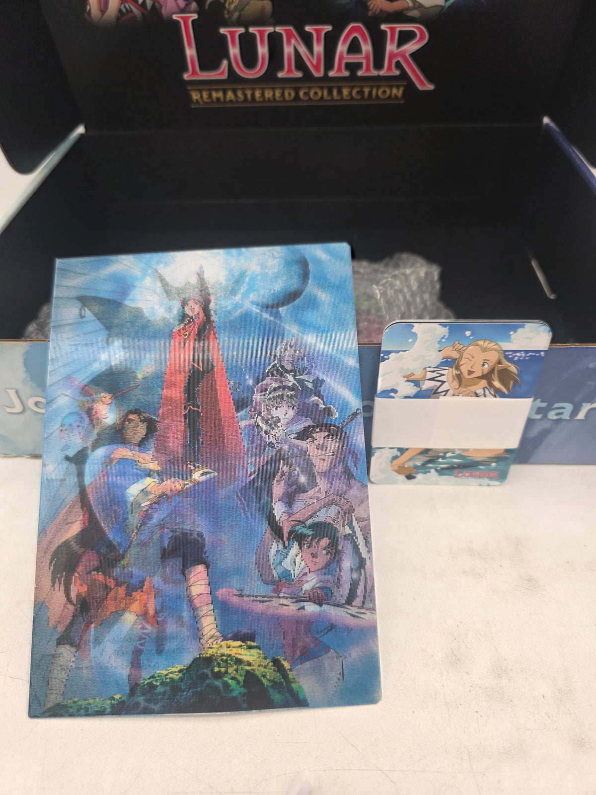 Lunar Remastered Collection PRESS KIT NO GAME INCLUDED