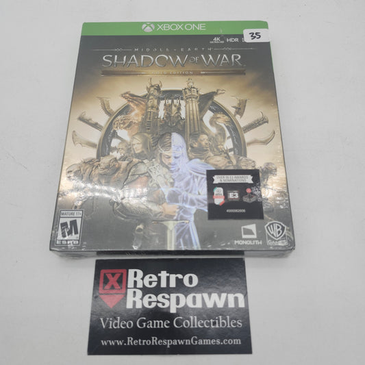 Middle Earth: Shadow of War [Gold Edition] - Xbox One (Sealed)