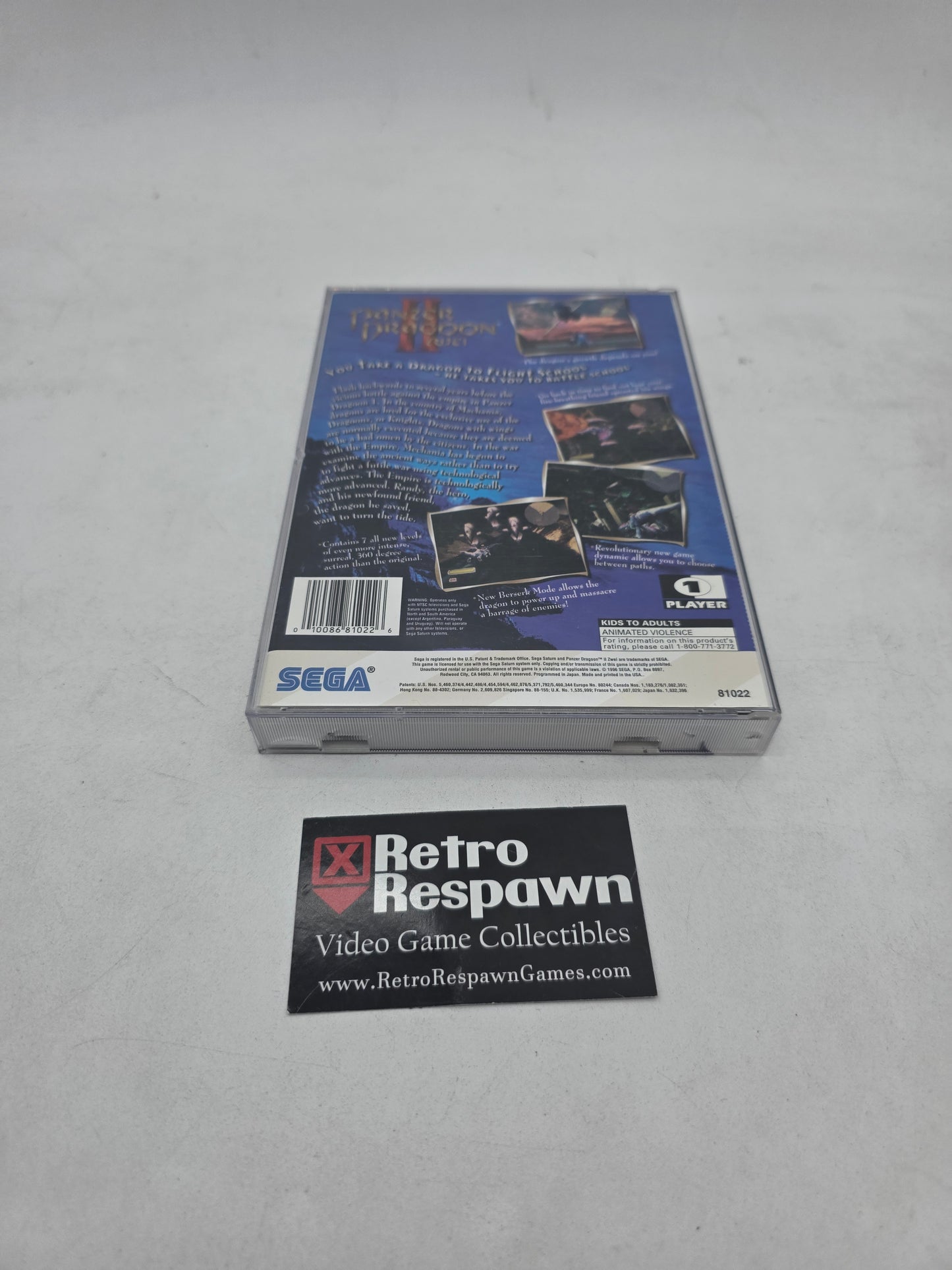Panzer Dragoon II Zwei - Sega Saturn (Complete)