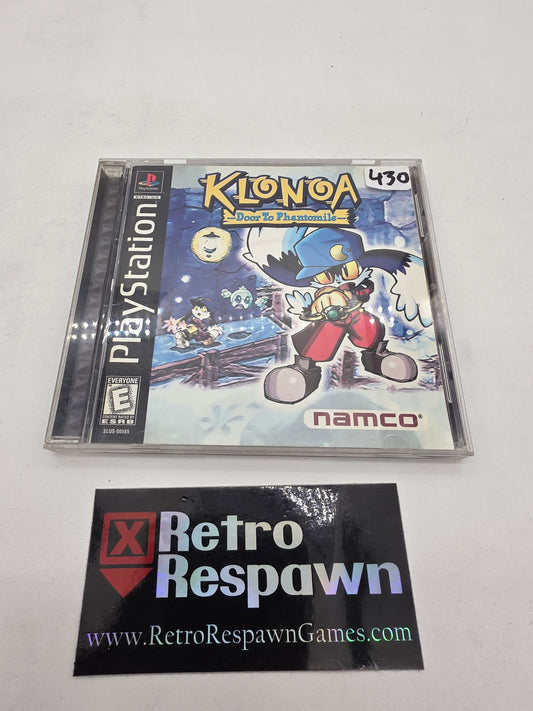 Klonoa Door to Phantomile - Playstation (Complete)