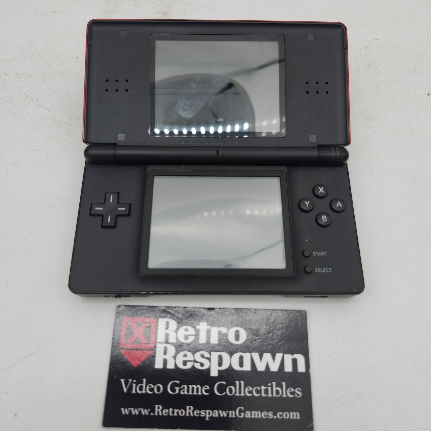 Red and Black Nintendo DS Lite - Nintendo DS (Console+Charger)