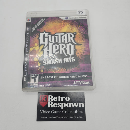Guitar Hero Smash Hits - Playstation 3 (Complete)