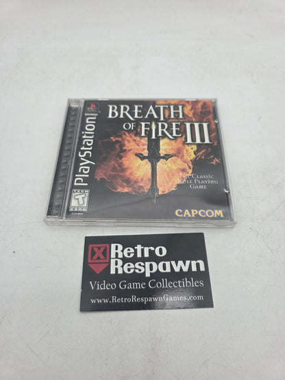 Breath of Fire 3 - Playstation (Complete)