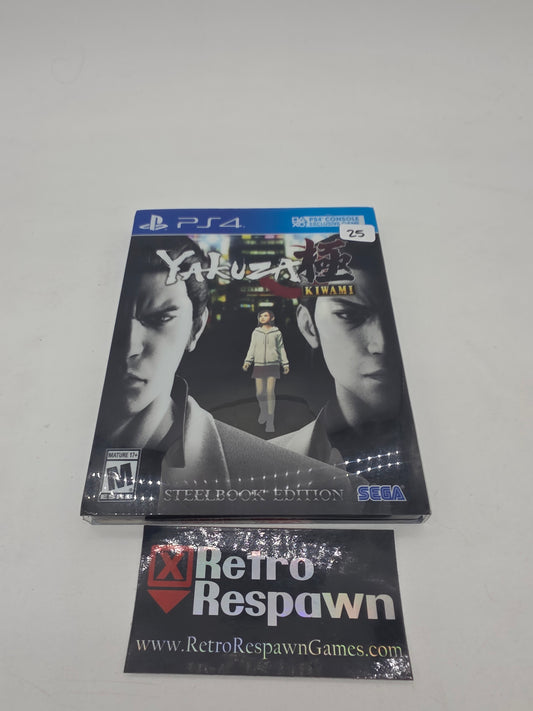 Yakuza Kiwami [Steelbook Edition] - Playstation 4 (Complete)