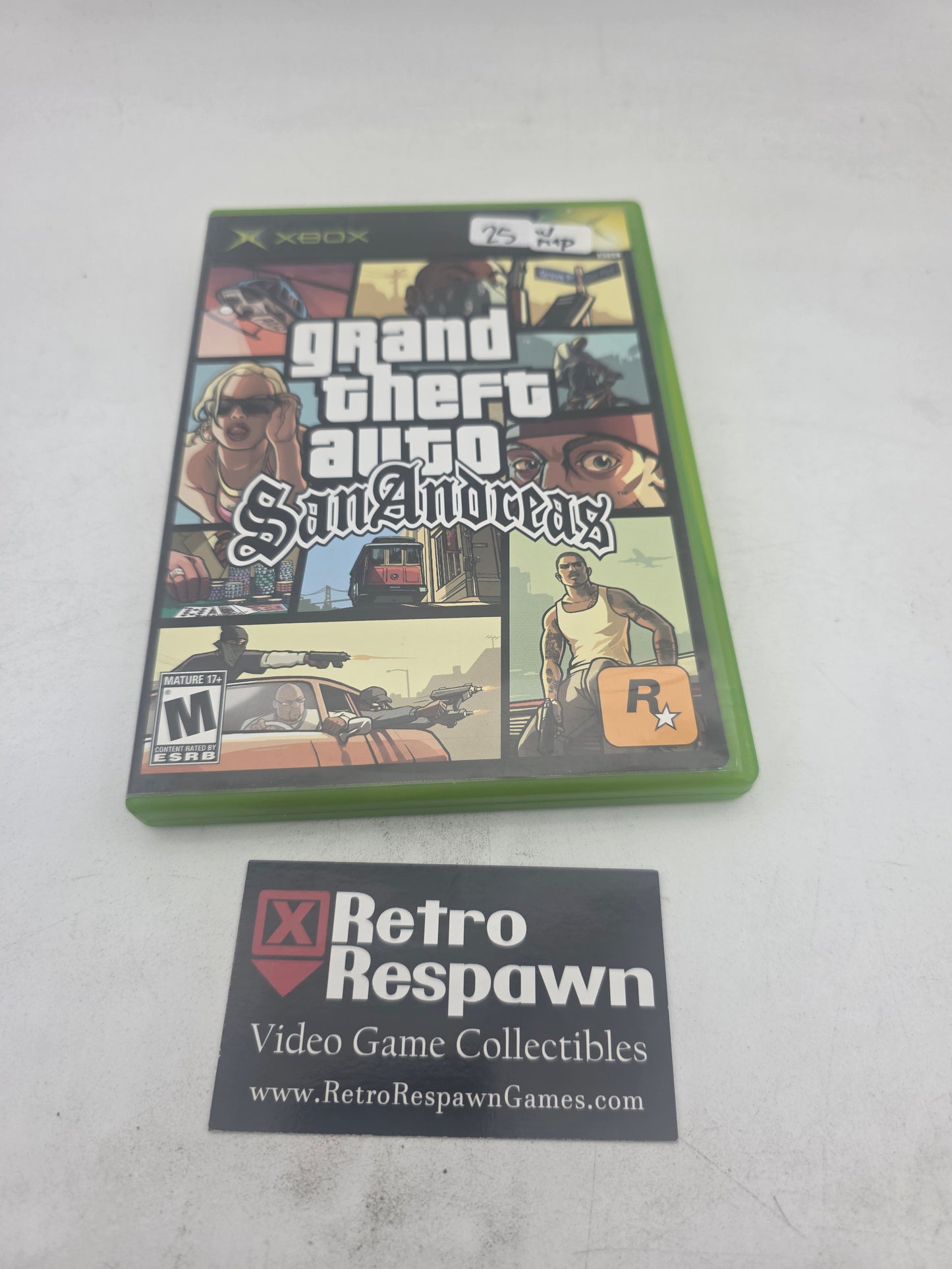 Grand Theft Auto San Andreas - Xbox (Complete)