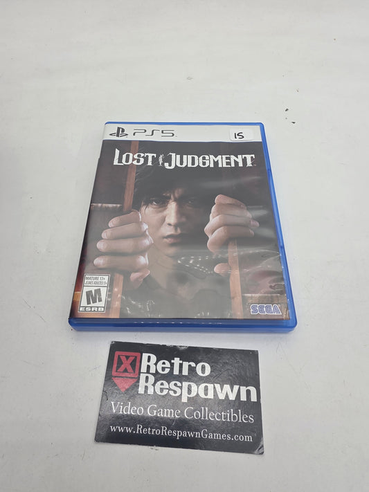 Lost Judgment - Playstation 5 (Complete)