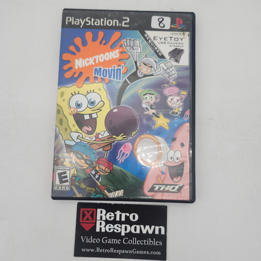Nicktoons Movin' - Playstation 2 (Complete)