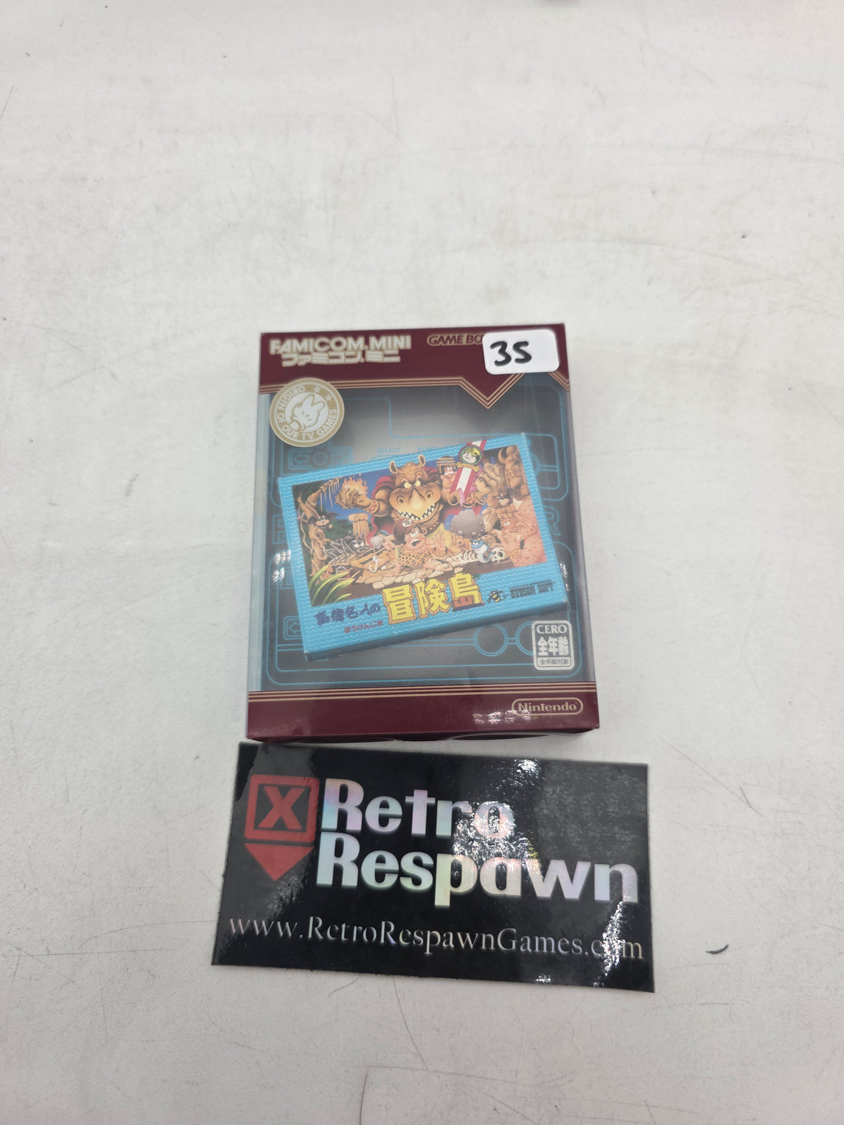Famicom Mini: Adventure Island - JP GameBoy Advance (Complete)